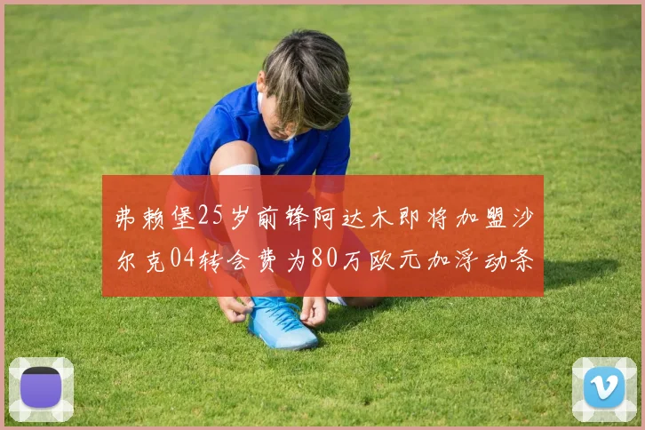 弗赖堡25岁前锋阿达木即将加盟沙尔克04转会费为80万欧元加浮动条件